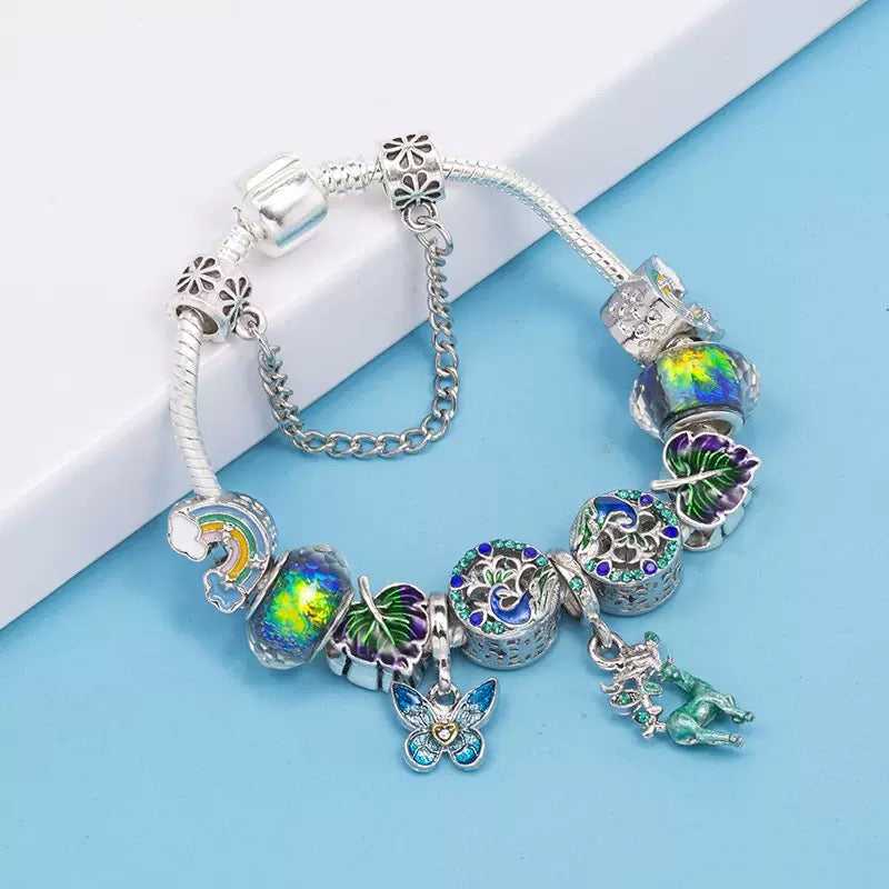 Enchanted Forest Charm Bracelet