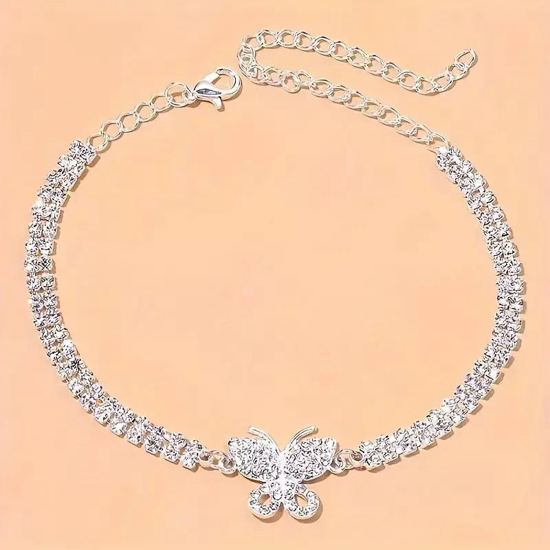 Trendy designable butterfly anklets Great quality